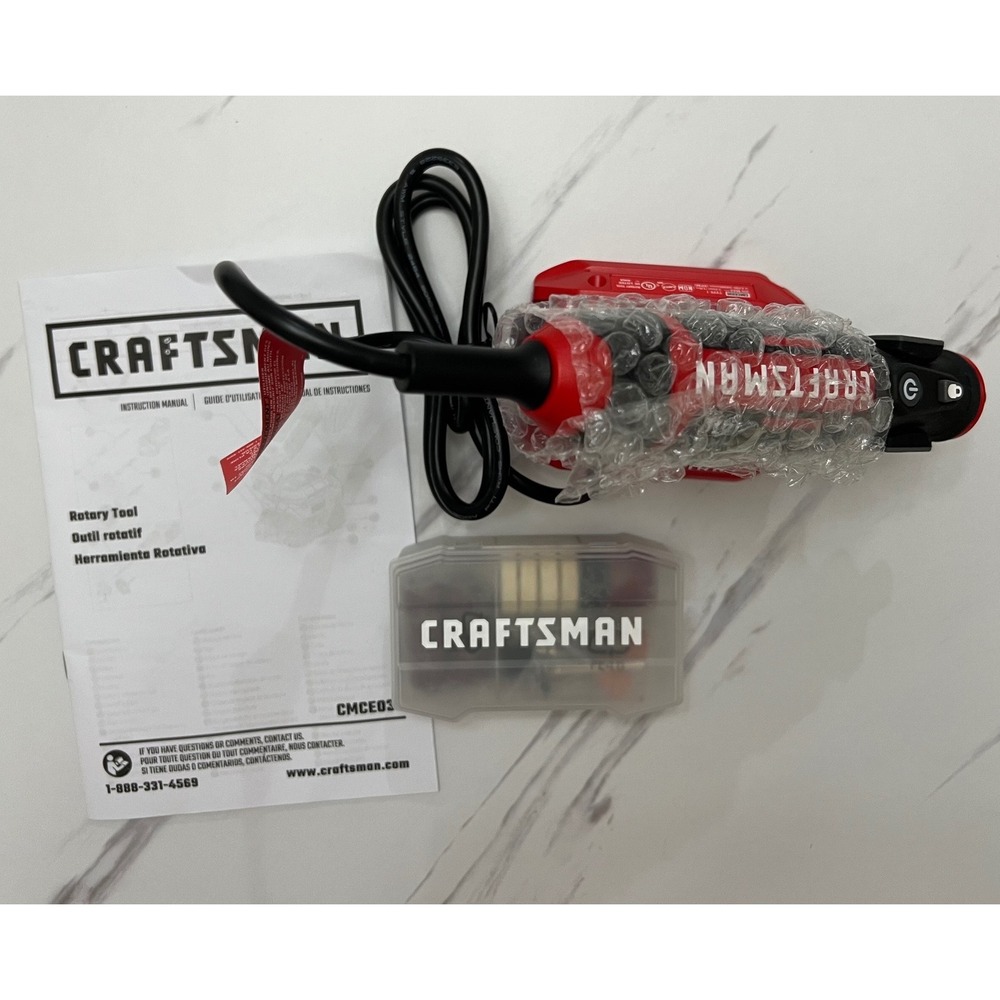 Craftsman V20 Cordless Rotary Tool Kit CMCE030B Tool Only Open Box